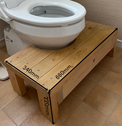 小さな子供用にひのき製トイレ踏み台をdiyで作る Sokico ものつくり Blog